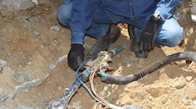 חשמל פיראטי, צילום: יוסי וייס חברת החשמל